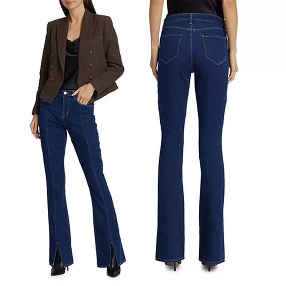 L'Agence Beatrix High Rise Baby Bootcut Jeans Women's Arroyo Size: 27 NWT - Picture 9 of 9